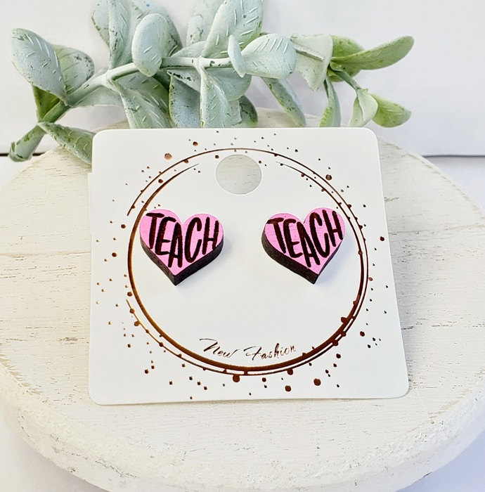 Back to School Teacher Studs | 16 Styles