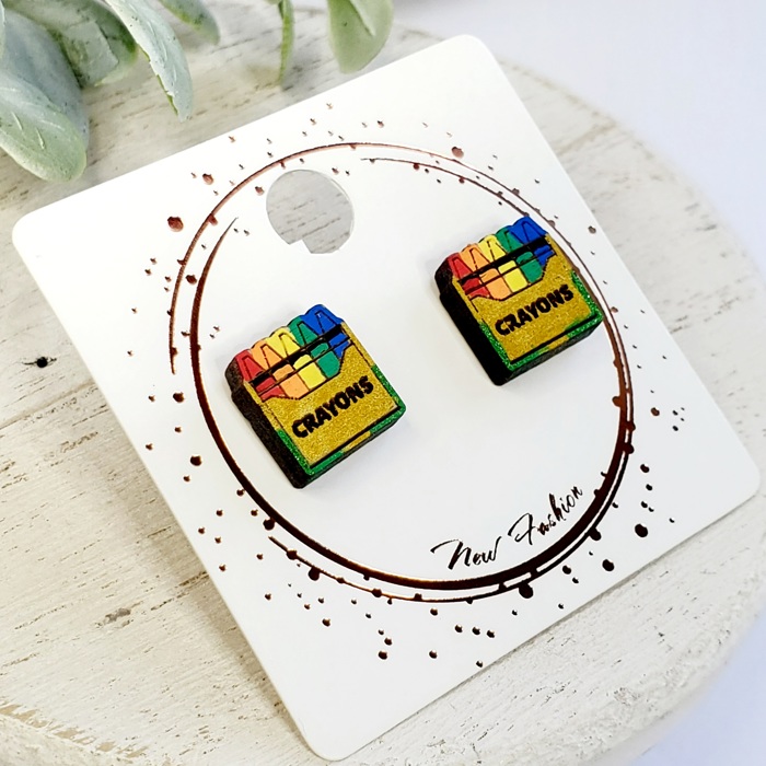 Back to School Teacher Studs | 16 Styles