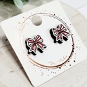 Style 9-Baseball Bows Game Day Studs | 27 Styles