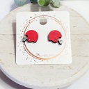  Hand Painted Team Mascot Studs | 25 Styles