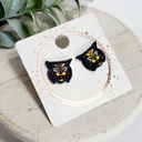 Style 5 - Wildcats Hand Painted Team Mascot Studs | 25 Styles