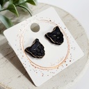Style 6 - Cougars Hand Painted Team Mascot Studs | 25 Styles