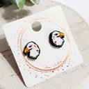 Style 8 - Eagles Hand Painted Team Mascot Studs | 25 Styles