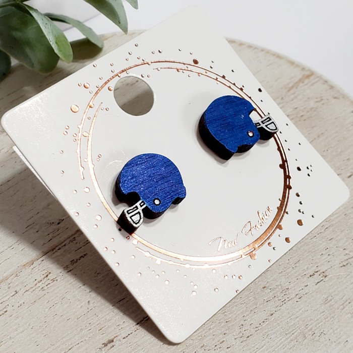Hand Painted Team Mascot Studs | 25 Styles