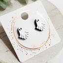 Style 1 - Ghosts Halloween Studs | 20 Styles