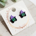Style 16 - Witches Halloween Studs | 20 Styles