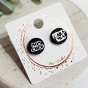Style 19 - Mon Cher, Cara Mia Halloween Studs | 20 Styles