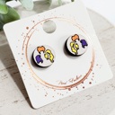 Style 20 - Sister Witches  Halloween Studs | 20 Styles