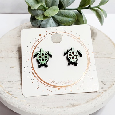 Sea Turtle Studs