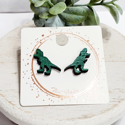 T-Rex Dinosaur Studs