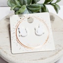  White Cat Studs