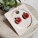 Style 22 - Carved Pumpkin Halloween Studs | Over 20 Styles