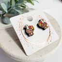 Style 3 - Goose Turkeys  Thanksgiving Studs | 18 Styles