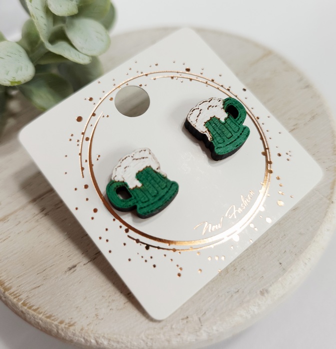 Hand Painted Lucky Studs | 15 Styles