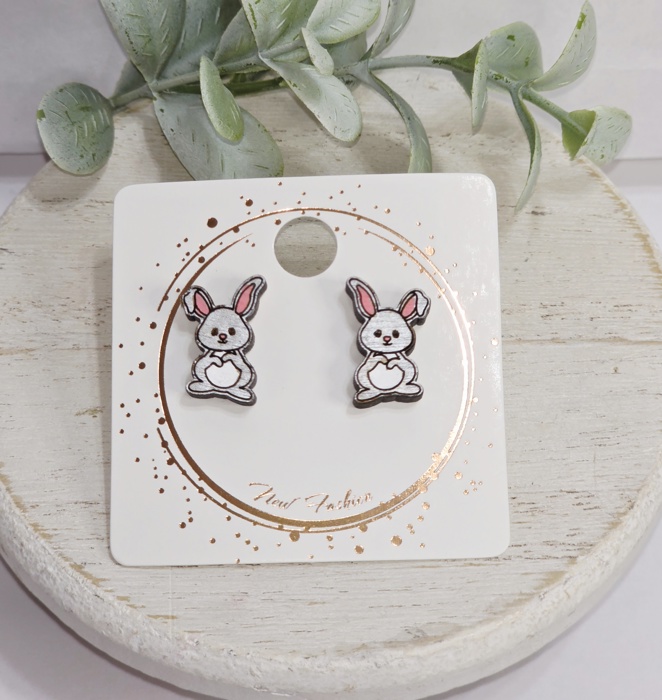 Hand Painted Easter Studs | 22 Styles