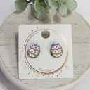  Hand Painted Easter Studs | 22 Styles