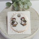  Hand Painted Easter Studs | 22 Styles