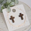 Style 3-Cross Hand Painted Easter Studs | 22 Styles
