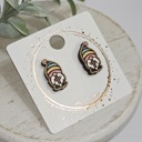 Style 5-Gnome Cross Hand Painted Easter Studs | 22 Styles