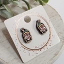 Style 6-Gnome Flower Hand Painted Easter Studs | 22 Styles