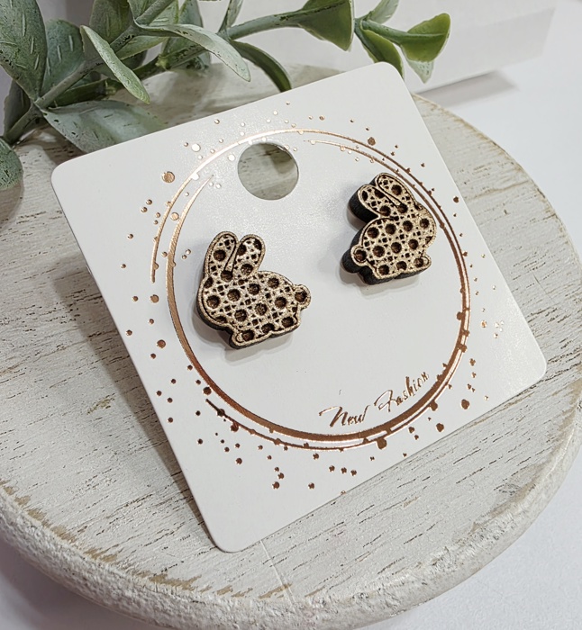 Hand Painted Easter Studs | 22 Styles