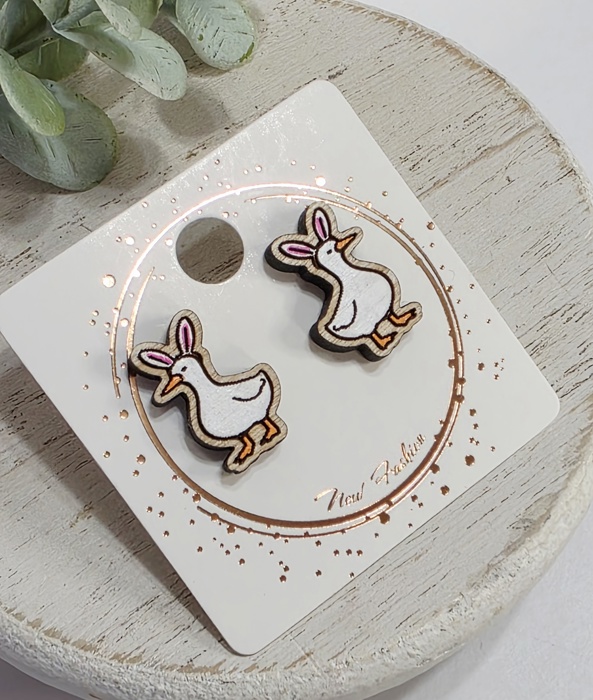 Hand Painted Easter Studs | 22 Styles