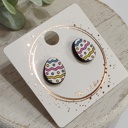 Style 15-Egg Hand Painted Easter Studs | 22 Styles