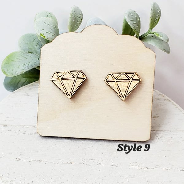 Wedding Studs | Style 9