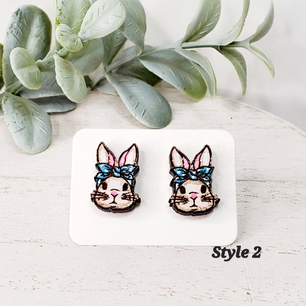 Rabbit Wood Studs 