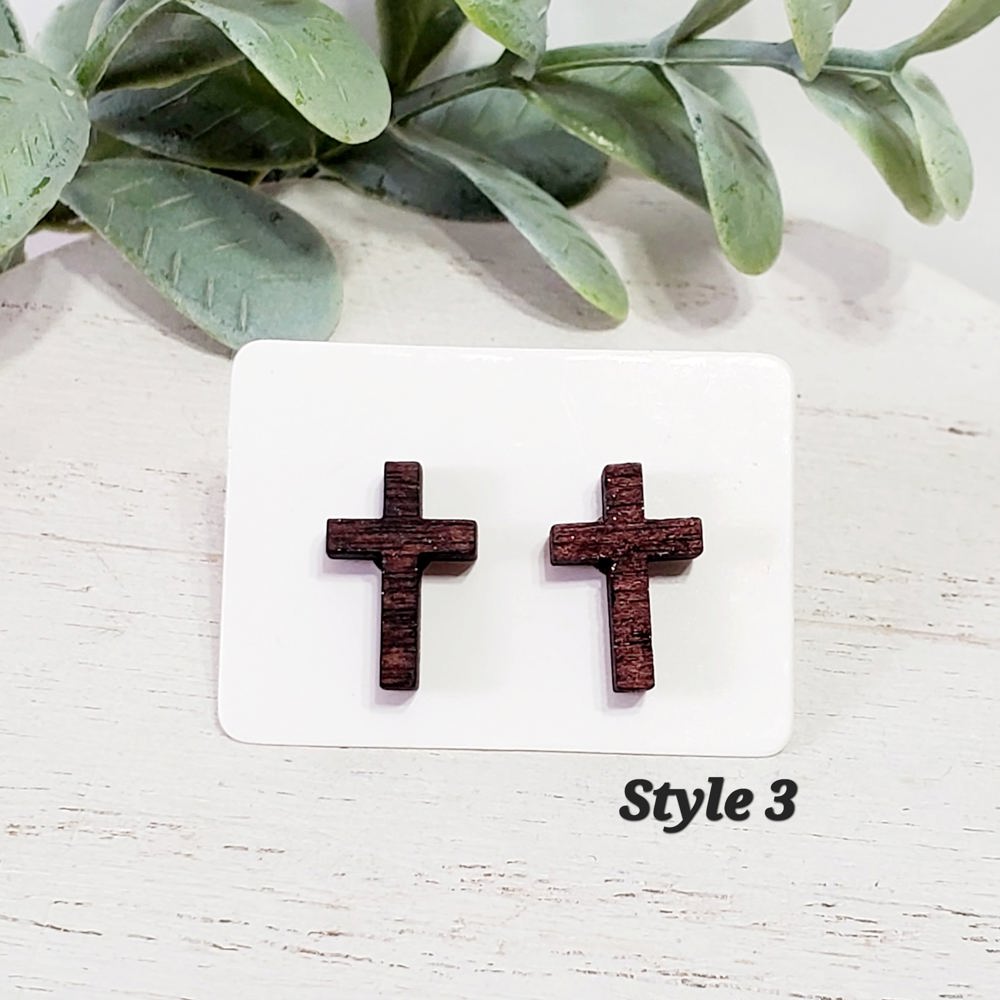 Cross Wood Studs