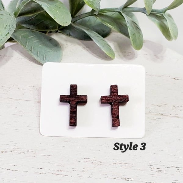 Cross Wood Studs