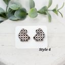  Rattan Rabbit Wood Studs