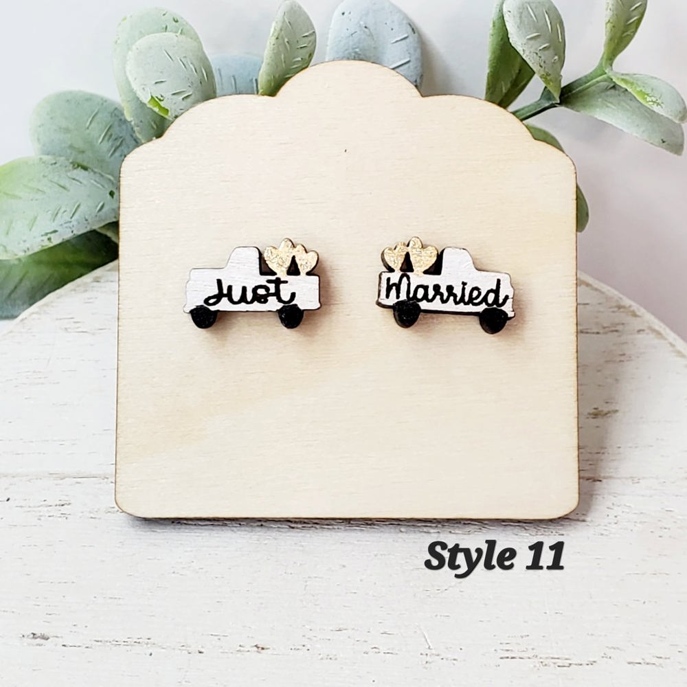 Wedding Studs | Style 11