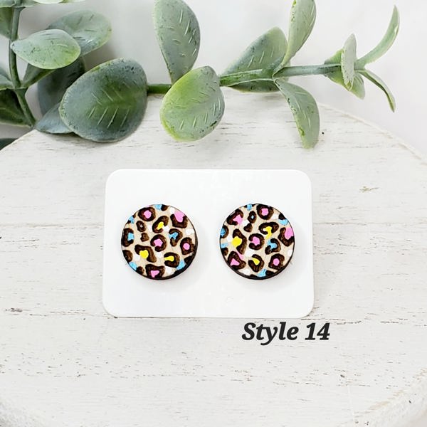 Cheetah Wood Studs