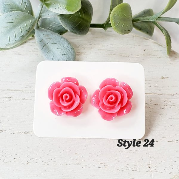 Flower Studs | Style 24