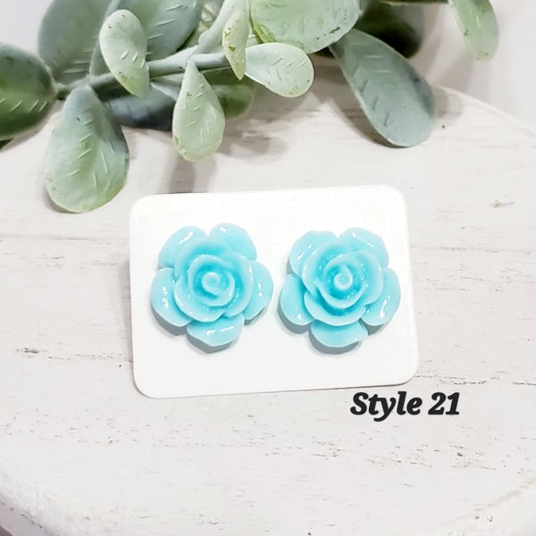 Flower Studs | Style 21