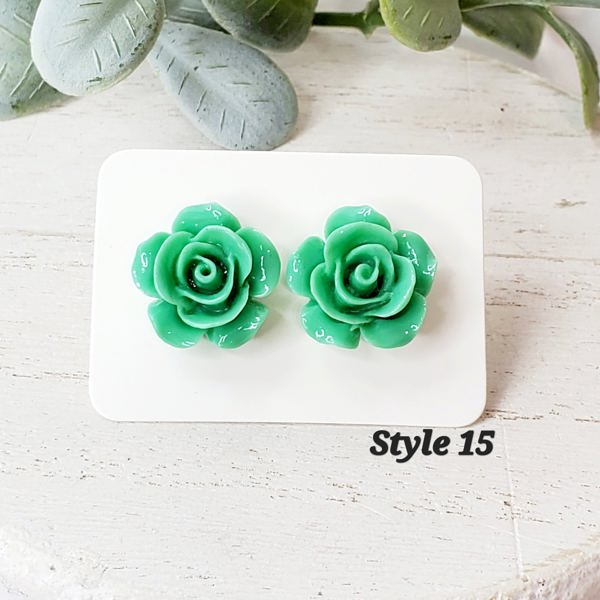 Flower Studs | Style 15