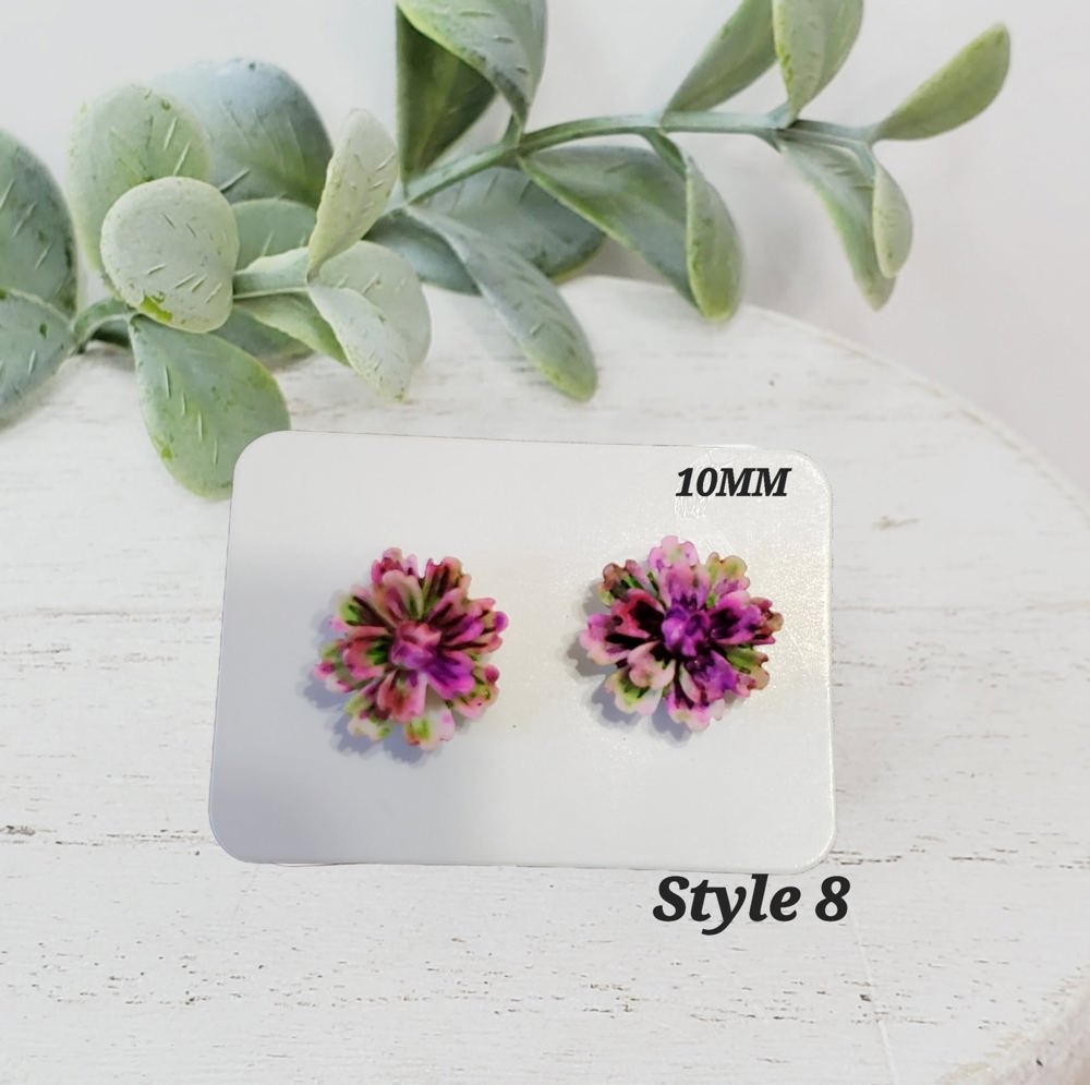 Flower Studs | Style 8