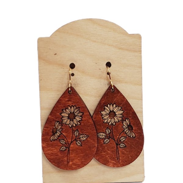 Sunflower Earrings