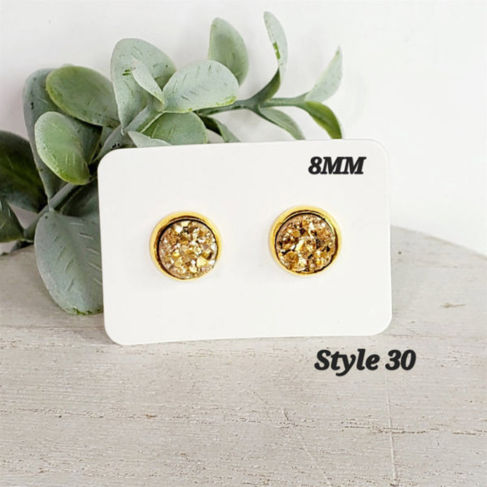 8MM Studs | 3-Pack