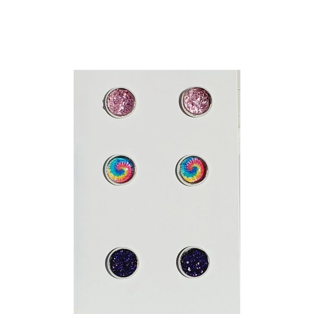 8MM Retro Studs | 3-Pack