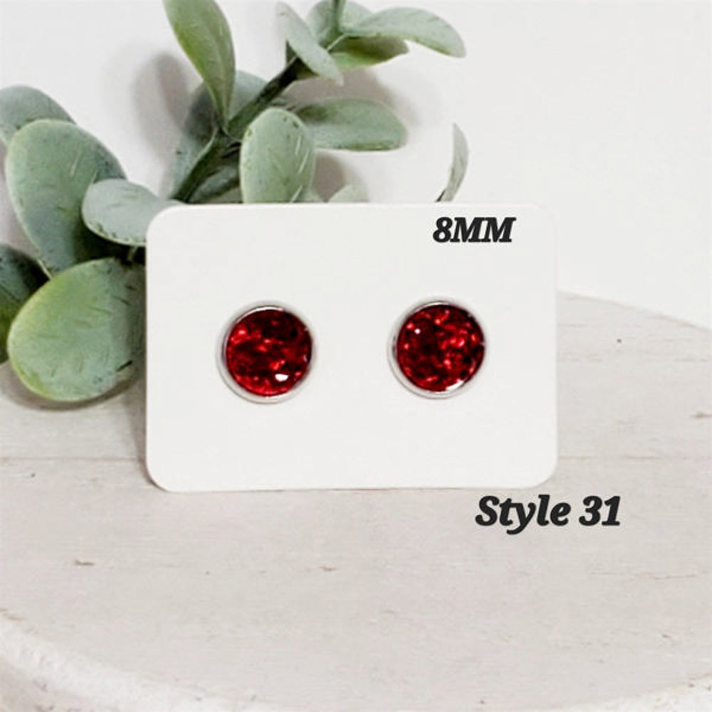 8MM Studs | 3-Pack