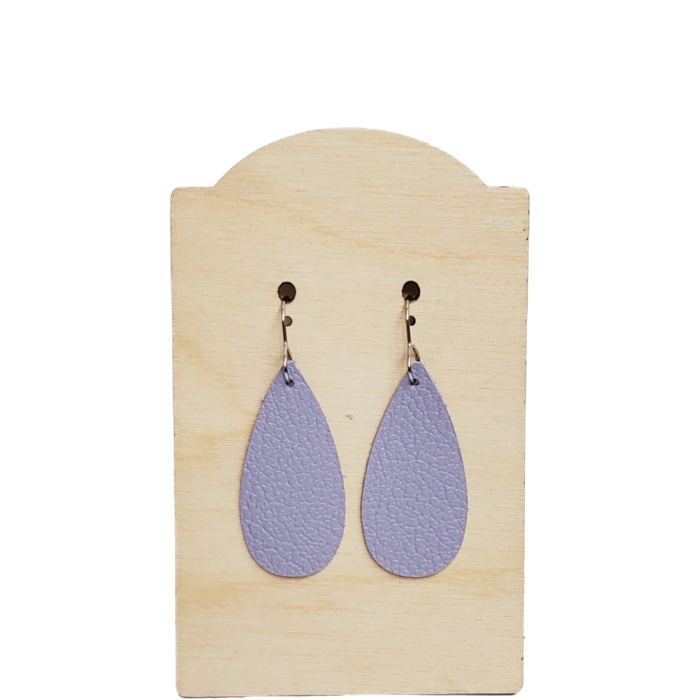 Teardrop Earrings | Purple