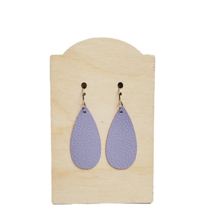 Teardrop Earrings | Purple