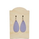  Teardrop Earrings | Purple