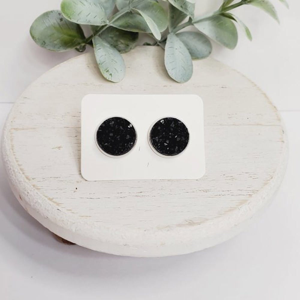 12MM Druzy Studs | 3-Pack