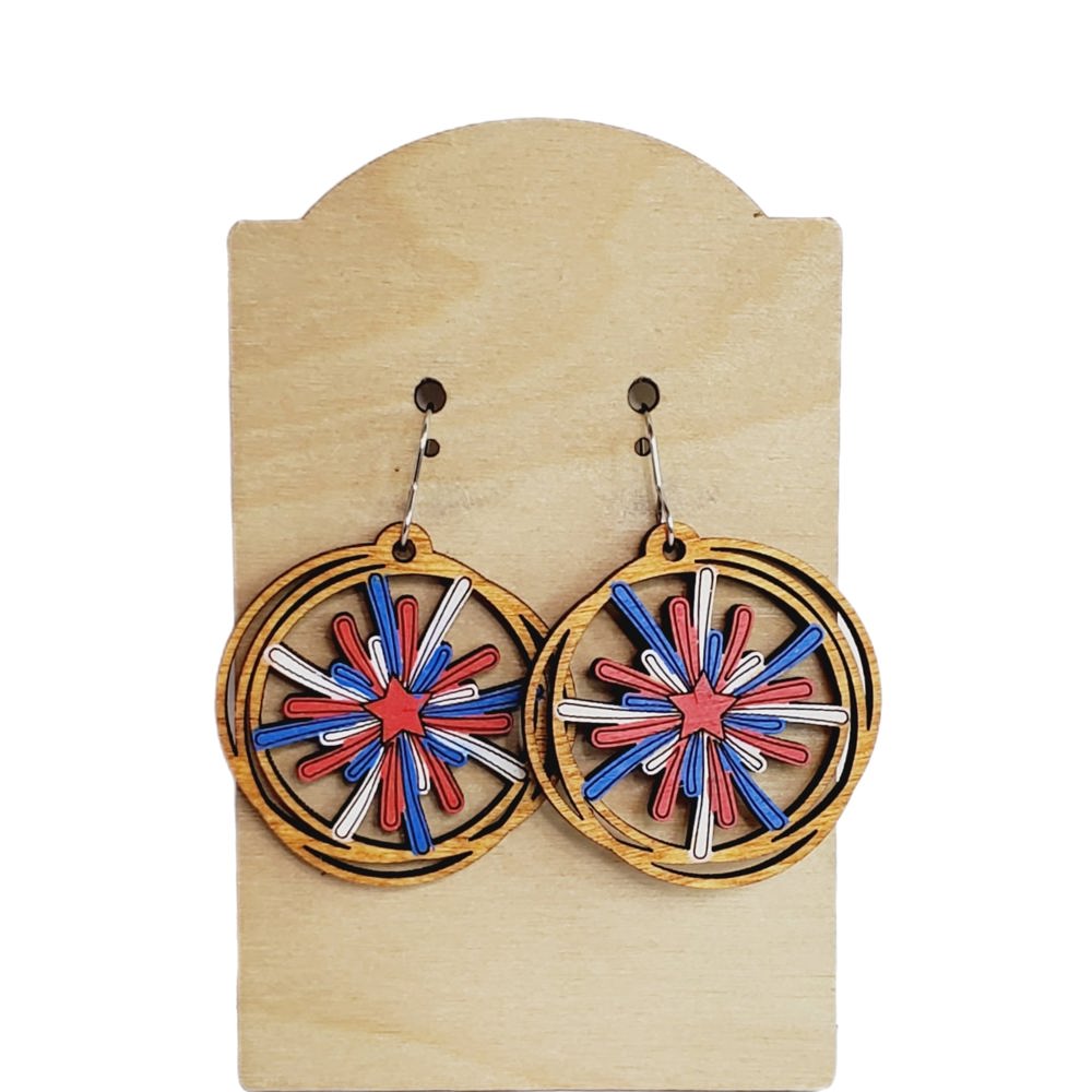 Firework Earrings