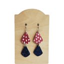  Polka Dot Stacked Earrings