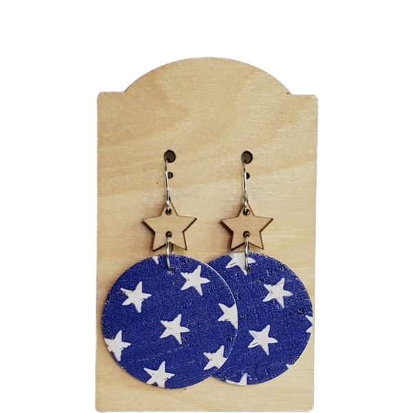 Star Dangle Earrings