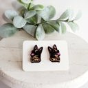  German Shepherd Wood Studs